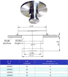 Supply High Quality Axle Parts Spare Parts Kingpin