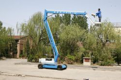 hydraulic working platform lift