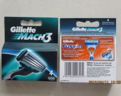 Gillette Mach3 4S Shaving Cartridges Russia 