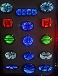 Led Car Emblem Lights /car Badge Lights