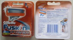 Gillette Fusion Power 8s Blades Eu Shaving 