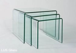 Curved Tempered Glass for Furniture