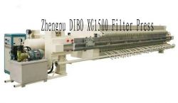 Zhengpu Dibo Xg1500 Rubber Membrane Filter Press