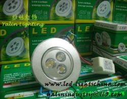 3w Led Ceiling Spotlight, Adjustable Led Downlight