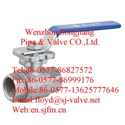 Screwed Ball Valve With Iso5211