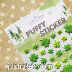 Environmental Puffy Sticker,eva Sticker ,foam Stic