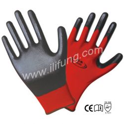 13g Nylon Glove With Nitrile Coating