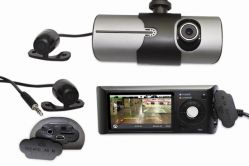 Hd 720p Dual Lens Gps Car Dvr Black Box Dash Cam 