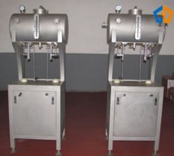  Beer filling machine with 2 heads