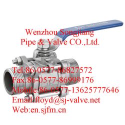 Male-male Thread Ball Valve(3pc)