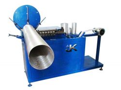 Aluminum Corrugated Duct Machine