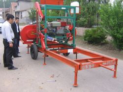 MJ1300 portable sawmill(diesel engine)