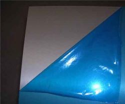 Aluminum Sheet With Blue Pvc Film 