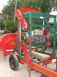 Mj1500 Portable Sawmill(diesel Engine)