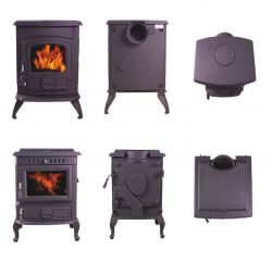 enamelled cast iron stove