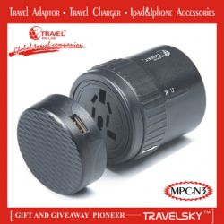 Universal Travel Charger With Usb Charger(mpc-n3)