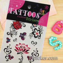 Color Body Tattoo Sticker