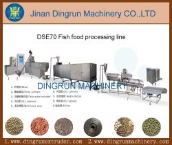 Fish food pellet machinery/catfish feed extruder