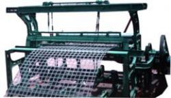 Crimped wire mesh machine 