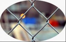 Galvanized Chain Link Wire Mesh Fence