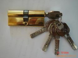 Single Keyed Safe Brass Lock Cylinder