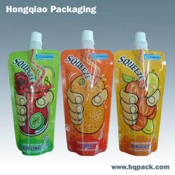 Juice Standing Pouch With Spout