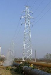 Power Transmission Line Tower