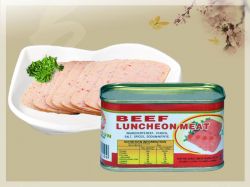 Beef luncheon meat(canned food)