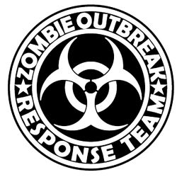 custom sticker zombie_response_team_biohazard