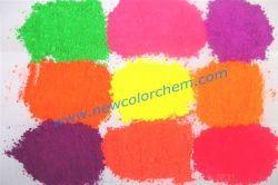 Fluorescent pigment for cloth/plastic /pen