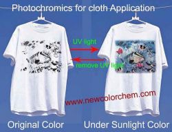 Photochromic pigment for plastic application 