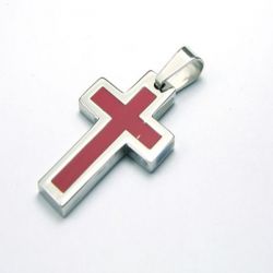 chrished cross pendant
