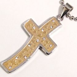 cheap but solid cross pendant