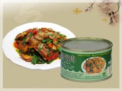 Canned Slice Pork & Bamboo Shoot In Szechuan Style