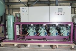 Piston Compressor Refrigerating Unit For Large Col