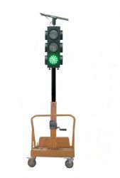 solar traffic light, solar traffic sign