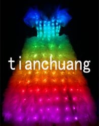 Led Light Princess-style Wedding Dress 