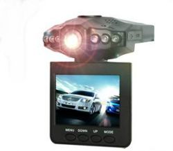 Mini Portable Hd Car Dvr 2.5 Inch 6 Ir Leds