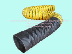 Heat Resistant Combined Flexible Spiral Duct For H