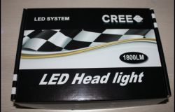 LED Car Head Light Kit H4 hi/low- 50W 