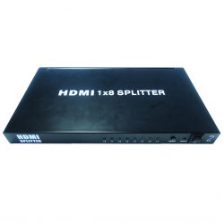 1x8 Hdmi Splitter Support 3d 1080p