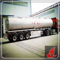 Capacity 45ft Fuel Aluminum Tanker Semi-trailer 