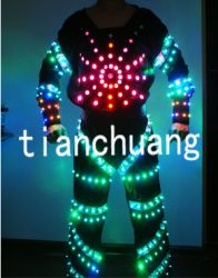 Full Color Led Light Performance Costumes