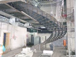 steel staircase