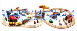  Wooden Children\'s Toys, Wooden Train Track
