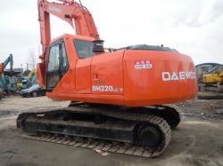 DAEWOO EXCVATOR USED EXCAVATOR  DH220LC-V