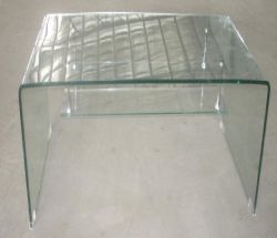 Bent Glass Coffee Table Glass Furniture