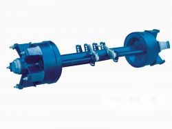 High Quality Trailer Axles  Six Spoke Axles 