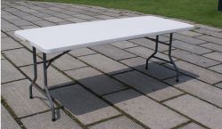 6ft Outdoor Banquet Plastic Folding Table