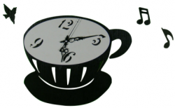 Gjwc02 Coffe Style Wall Decor Clock